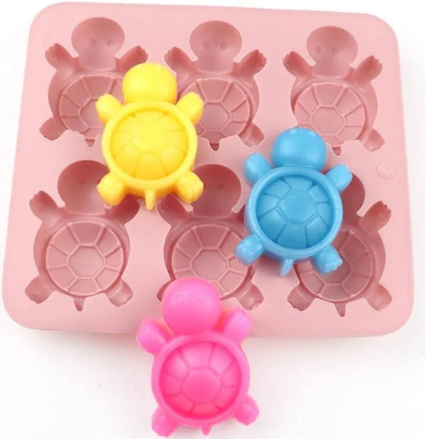 Turtle Mould 6 Cavity CM688