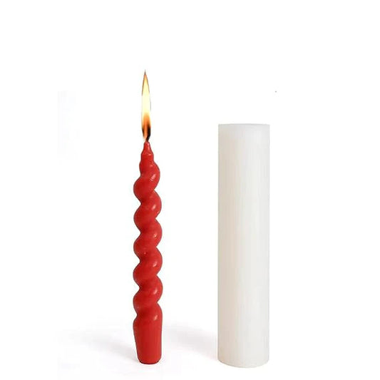 Twisted Pillar Candle Mould CM327