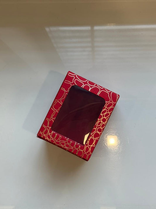 Jar | Big Candle | Red Designer Candle Box PO25