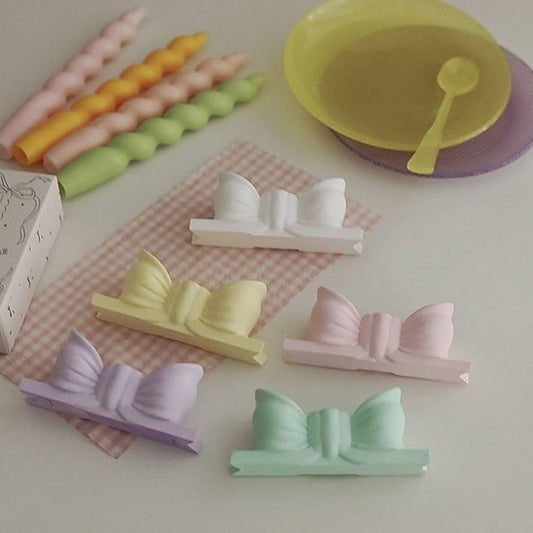 Bow Candle Holder Mould CM109