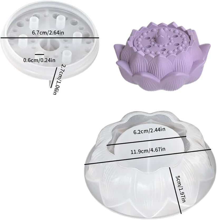 Lotus Jar Mould CM351