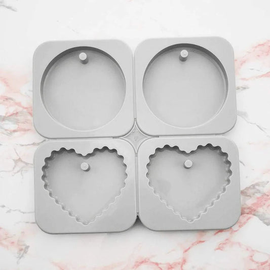 Heart Round Wax Sachet CM120