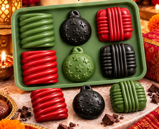 Diwali Bomb Silicon Mold 6 Cavity | CM724