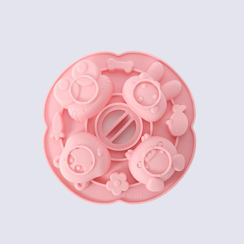 4 Cavity Cartoon with lid Mould CM621