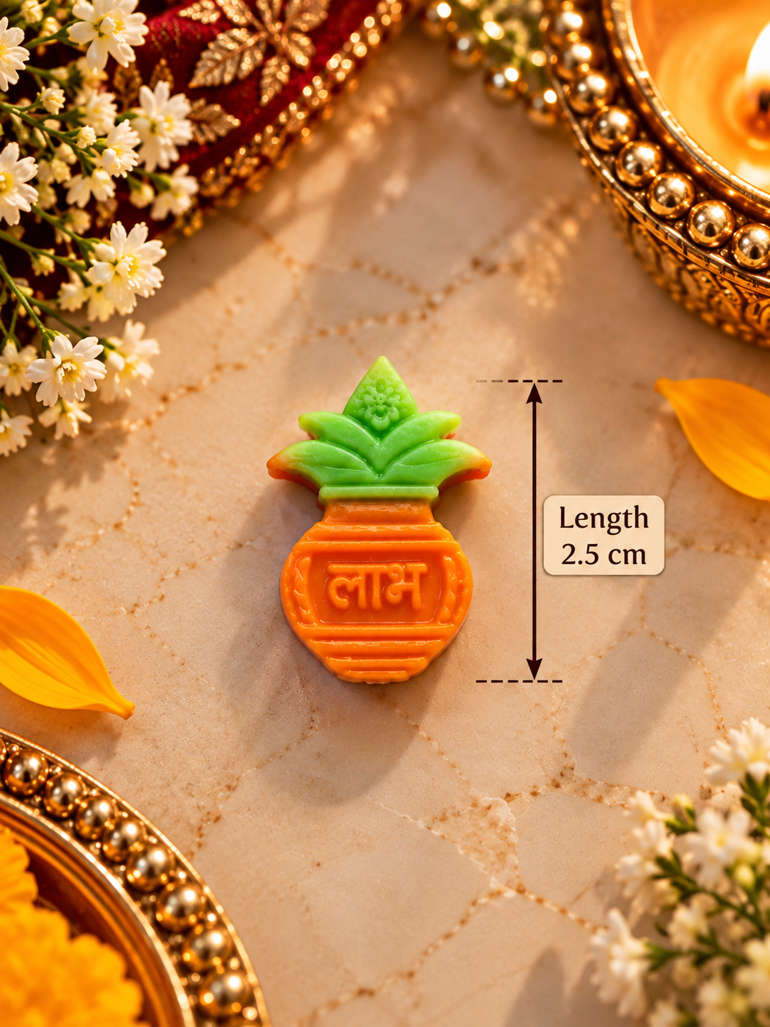Kalash Shubh Labh Mould (Small) | CM924