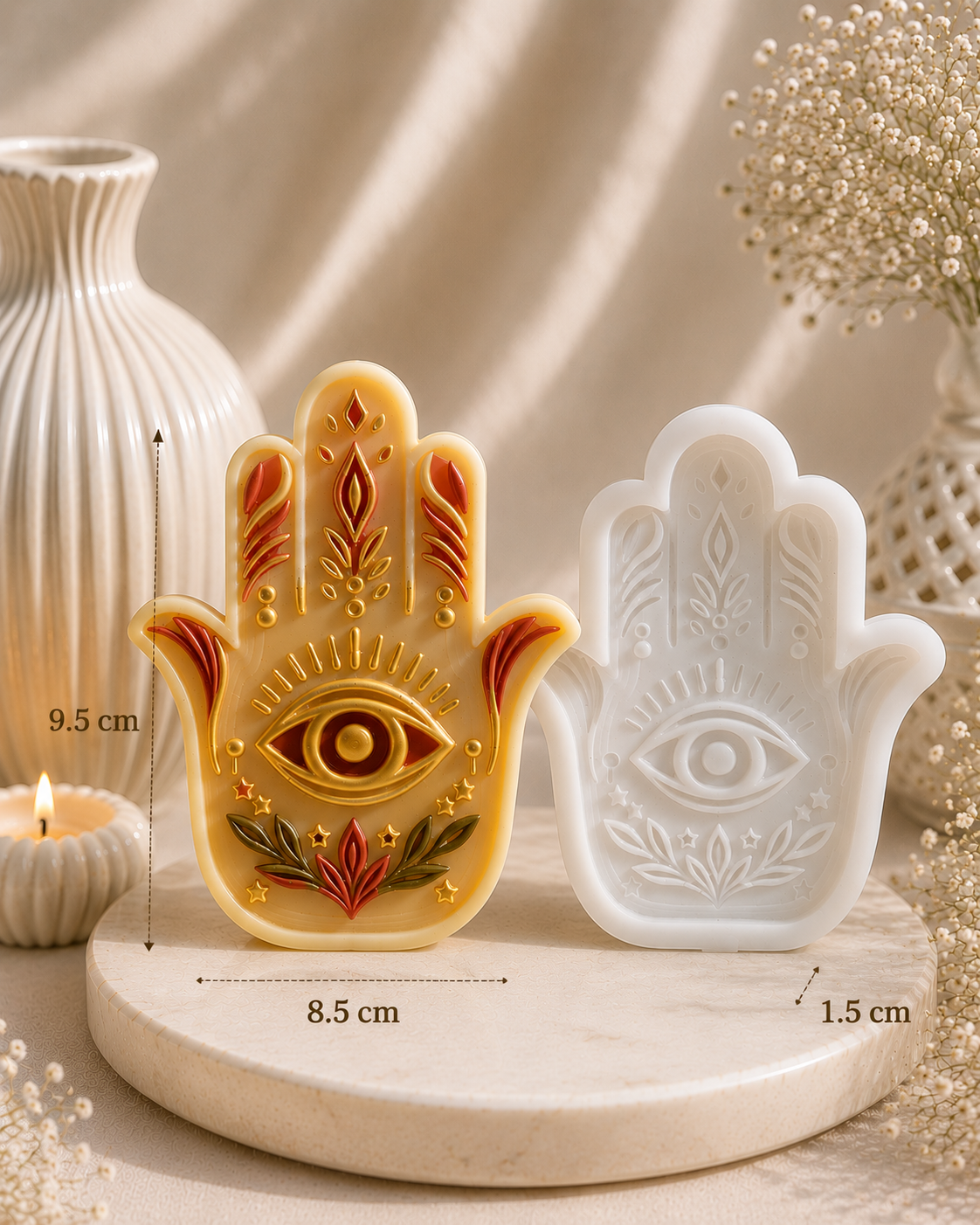Hamsa Evil Eye Mould | CM902