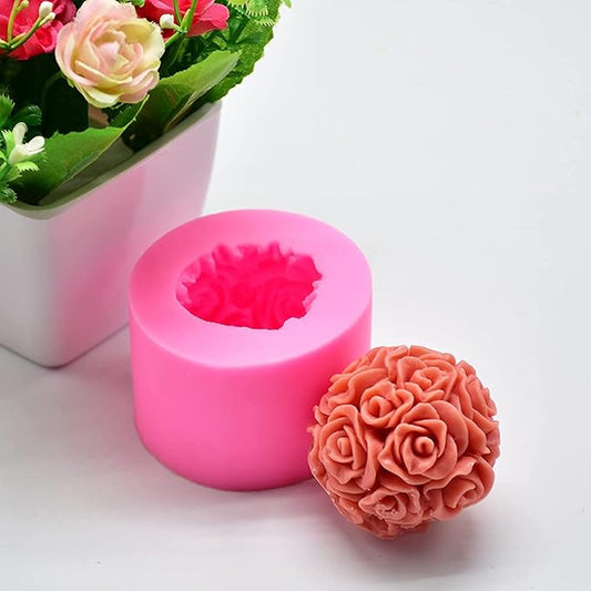 Rose Ball Mould CM361