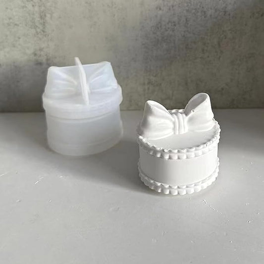 Jar with Bow Lid Small Size CM131