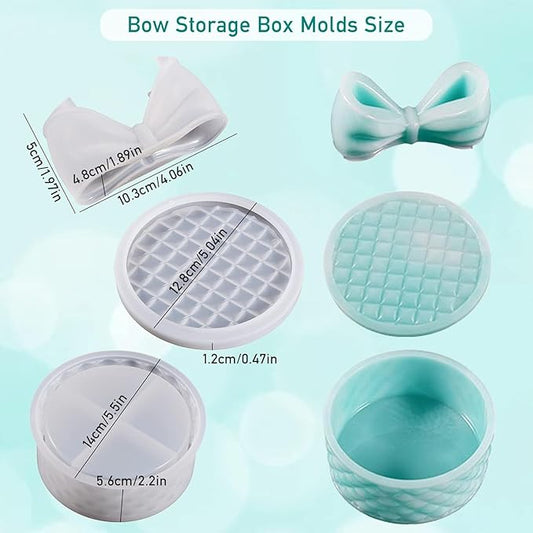 Bow Knot Jar Mould (Large) CM171
