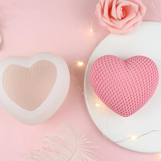 Dotted Heart Mould CM133