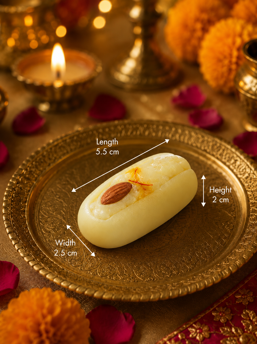 Cham Cham Mould | Mithai Mould | CM910