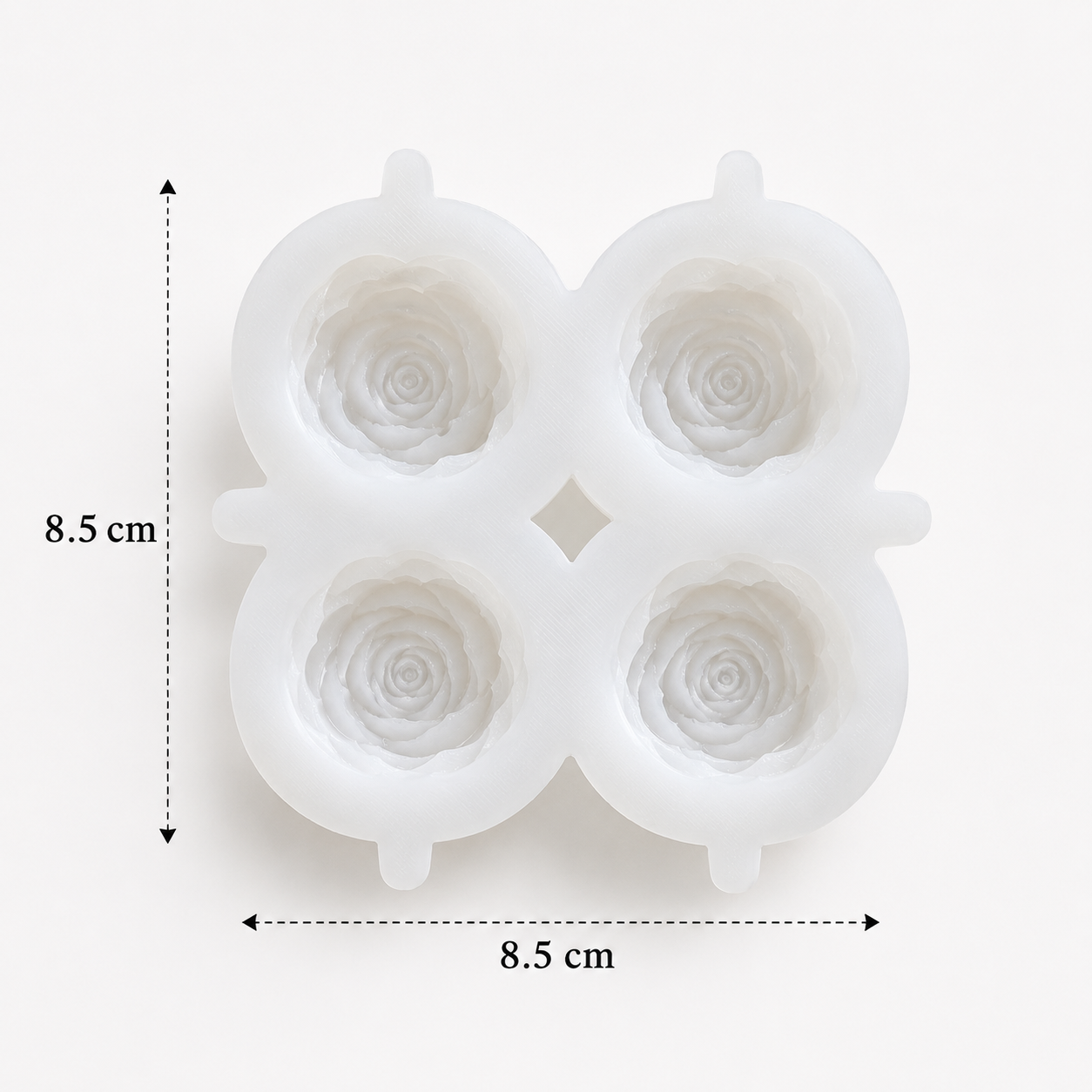 4 cavity Flower Mould | CM903