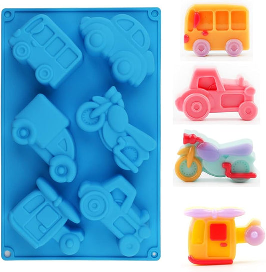 6 Car Bike Mould CM572