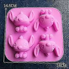 4 Cavity Cartoon Mould CM629