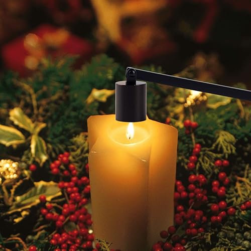 Candle wick extinguisher cover