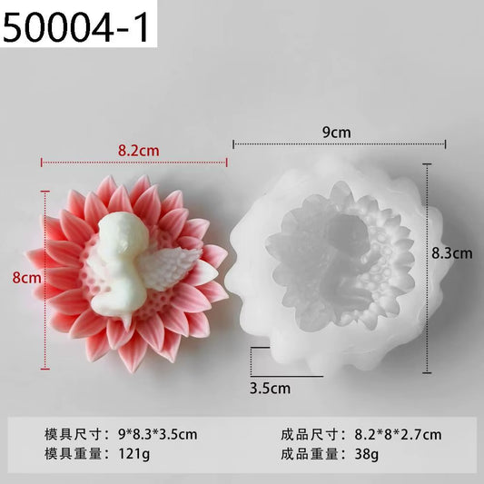 Baby in Flower Mould CM462