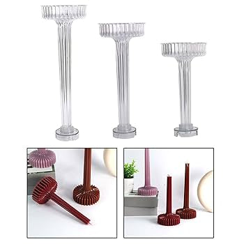 Geometric Stripe Candle Mould PC04 - PC05