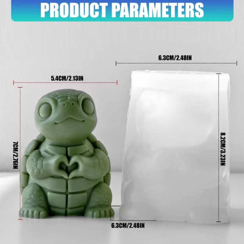 Turtle Heart Mould CM581