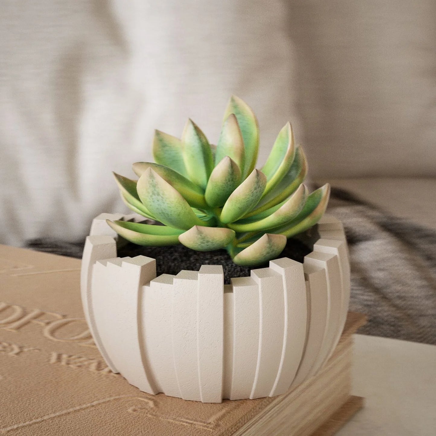 Stripe Concrete Bowl Mould CM699