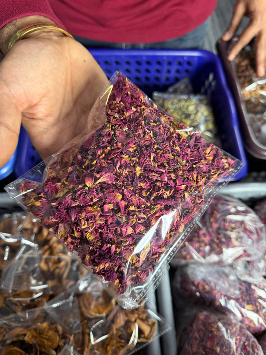 Rose Petals Dried 25 grams SD01