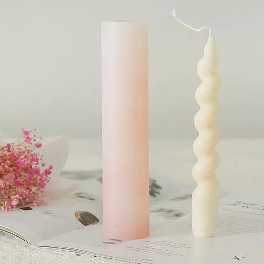 Twisted Pillar Candle Mould CM327