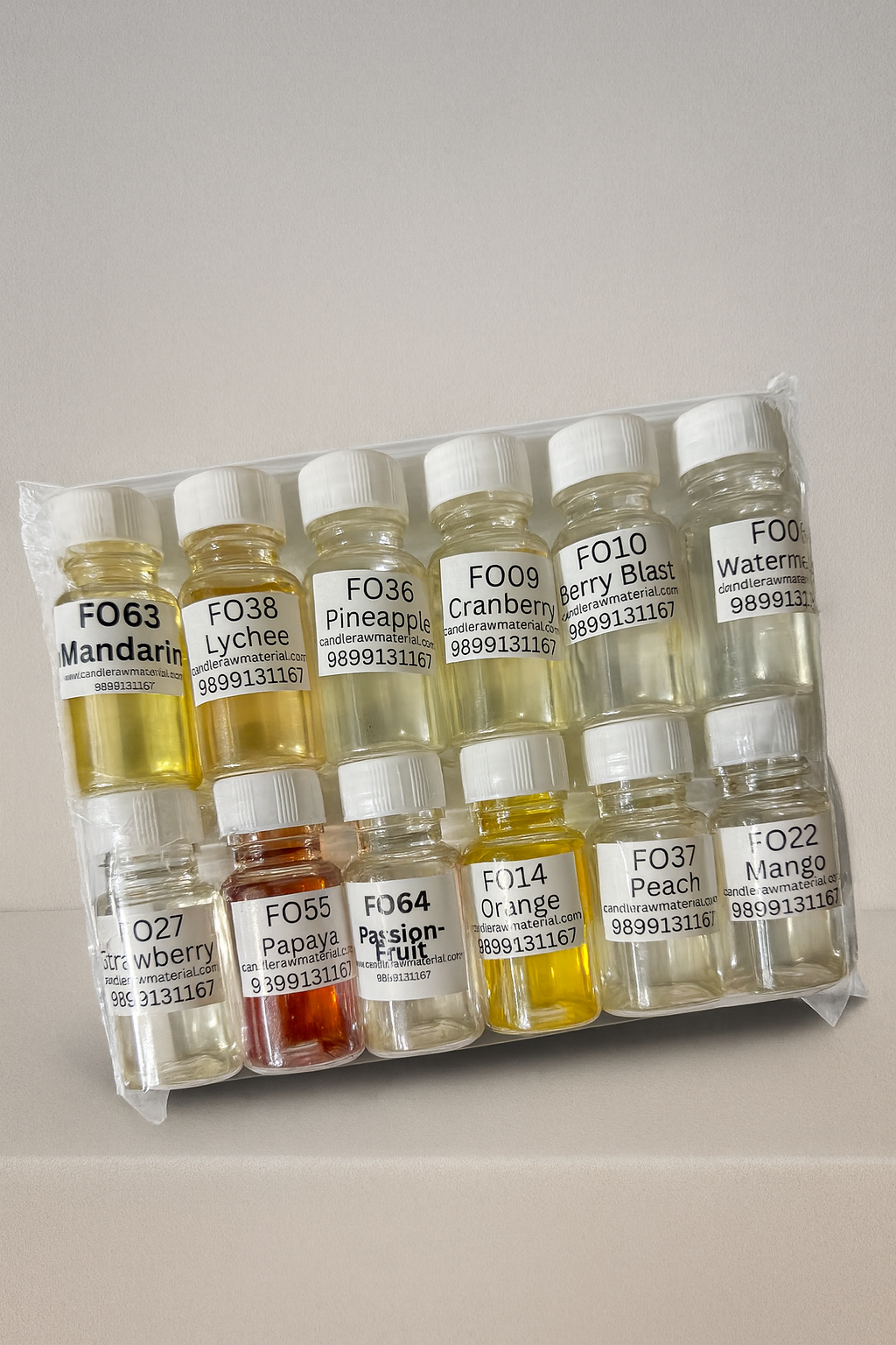 Set of 12 Fruity fragrance - FO101