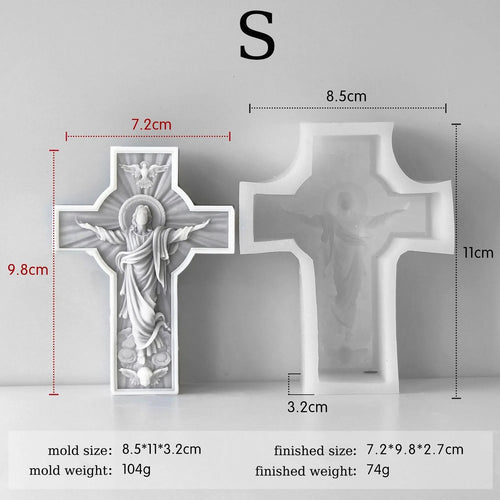 Jesus Cross Mould CM555