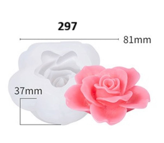 Open Rose Mould CM371