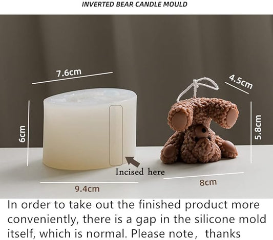 Hand Stand Bear Mould CM471