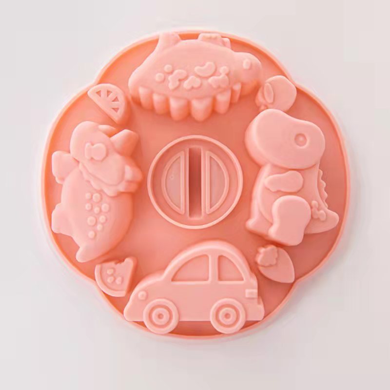4 Cavity Cartoon with lid Mould CM622