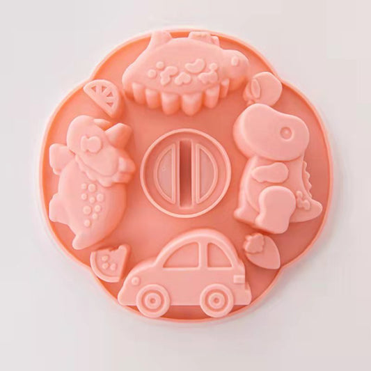 4 Cavity Cartoon with lid Mould CM622