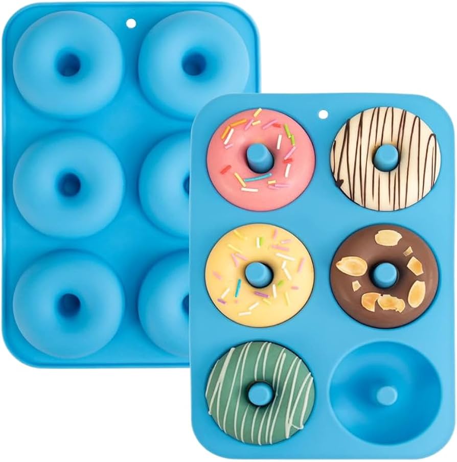 6 Cavity Donut Mould CM712