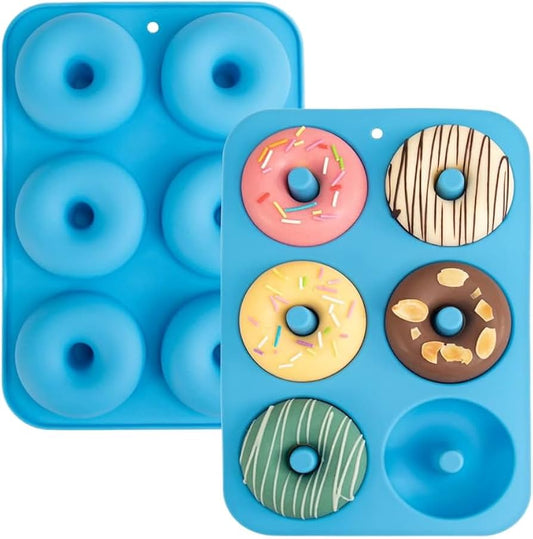 6 Cavity Donut Mould CM712