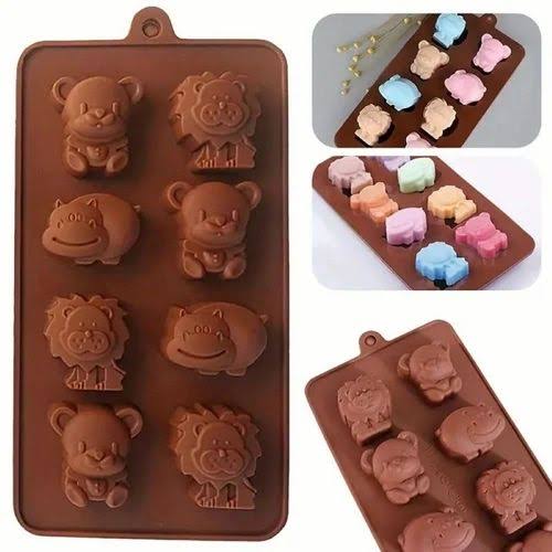 8 Cavity Lion Mould CM649