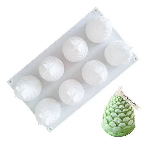 Pineapple Mould 8 Cavity CM681