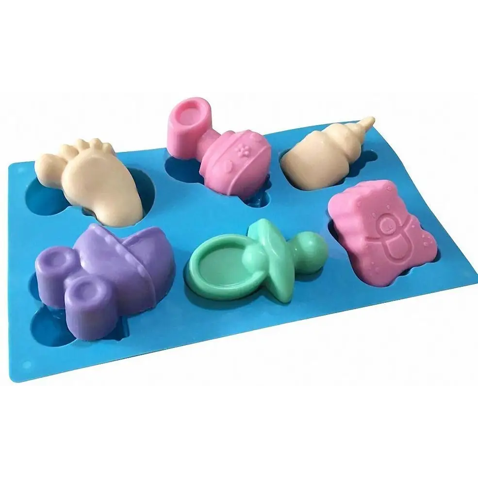 6 Cavity Soap Mould CM639