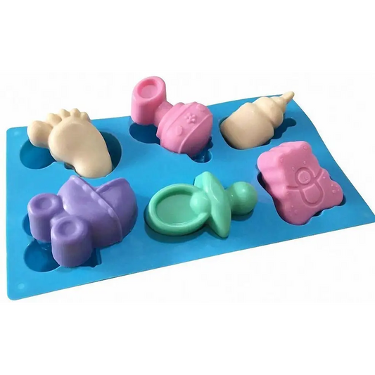 6 Cavity Soap Mould CM639
