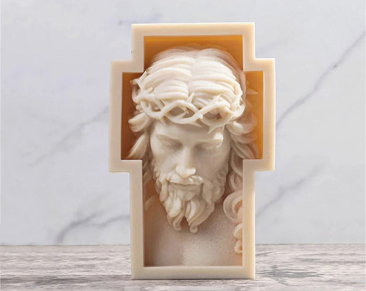 Jesus Cross Face Mould CM576