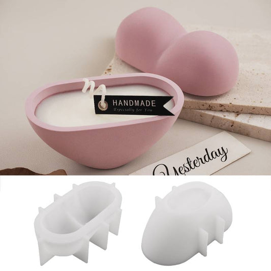 Heart Jar Concrete Mould CM561
