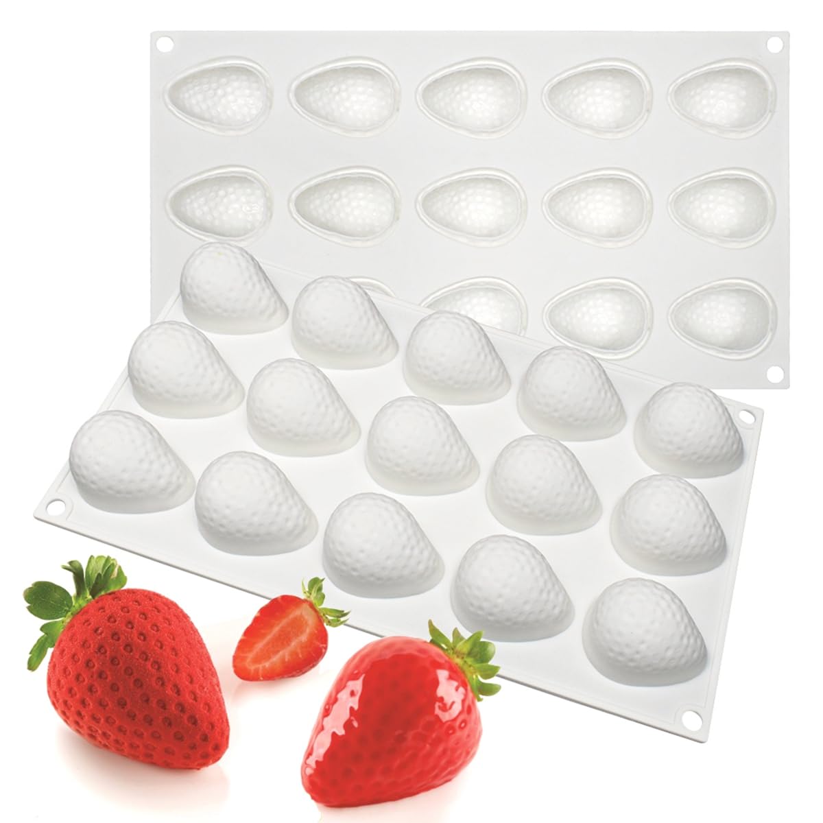 Strawberry Mould 15 Cavity CM677