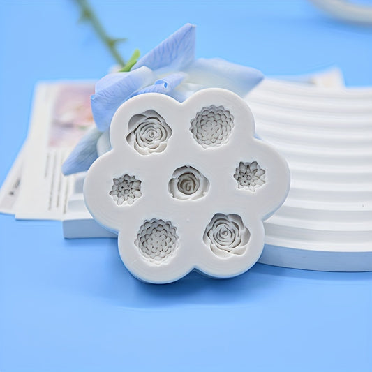 7 Flower Mould (mini) CM354
