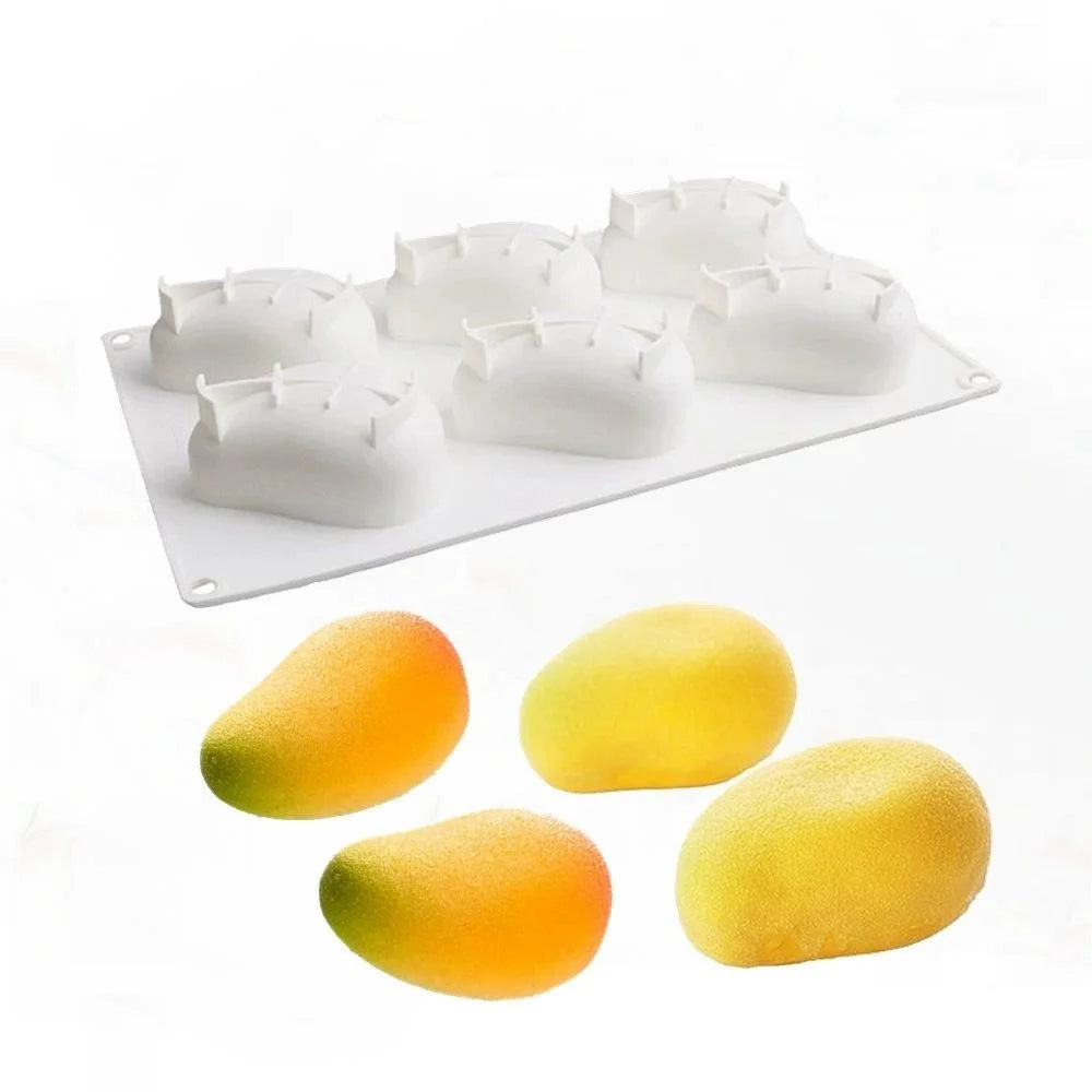 Mango Mould 6 Cavity CM679