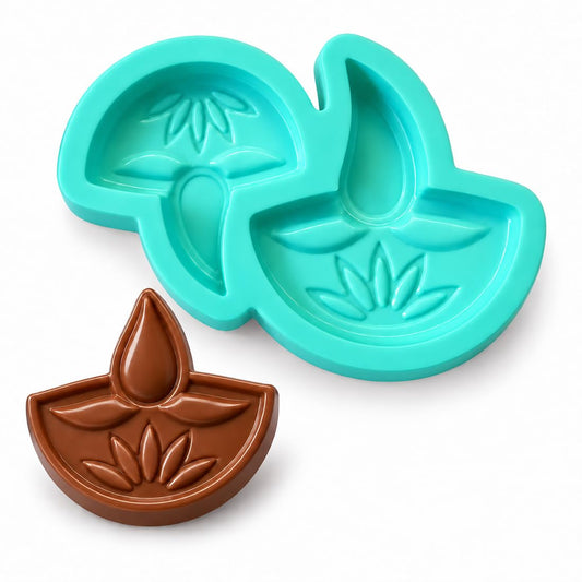 Diya Silicon Mould 2 Cavity | CM734