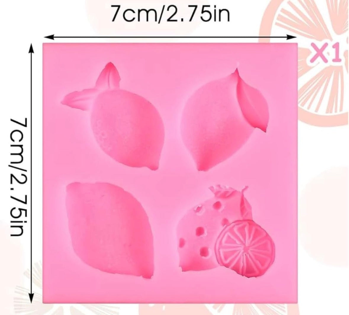 Lemon Strawberry Mould CM710