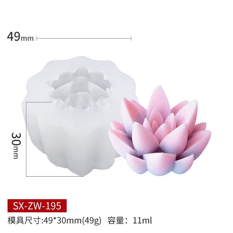 Lotus Cactus Mould CM606