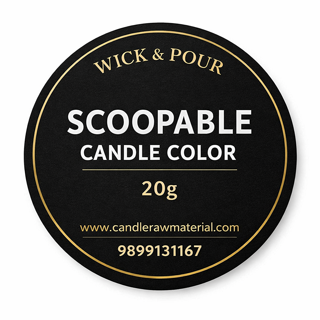 Scoopable Candle Color WP42