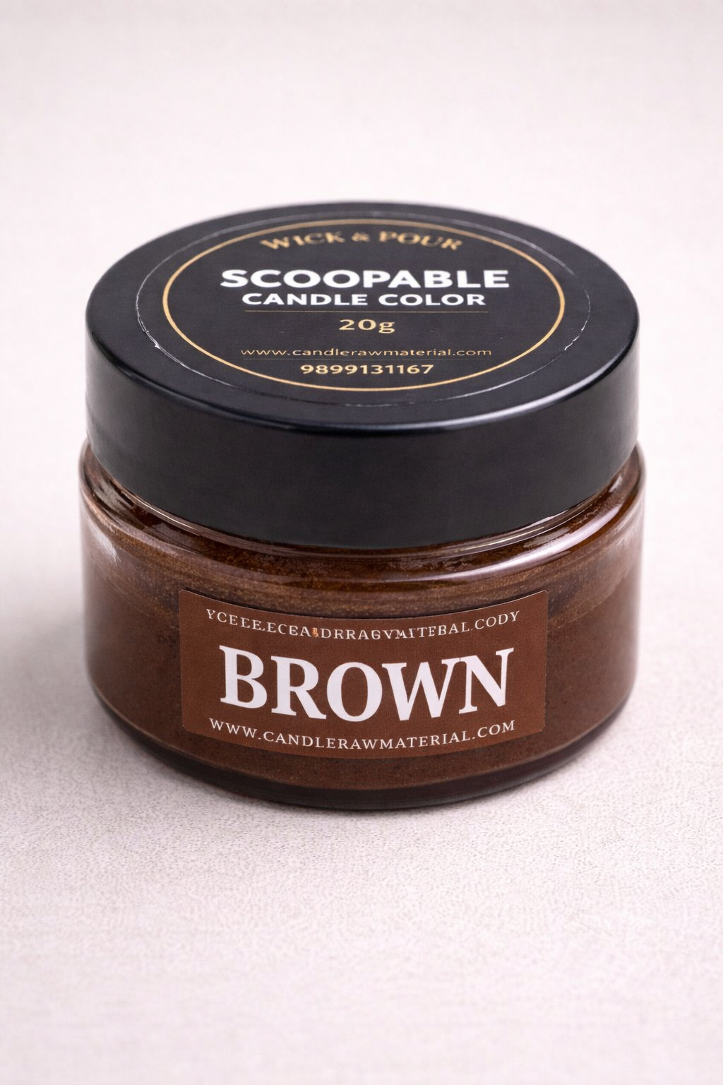 Scoopable Candle Color WP42
