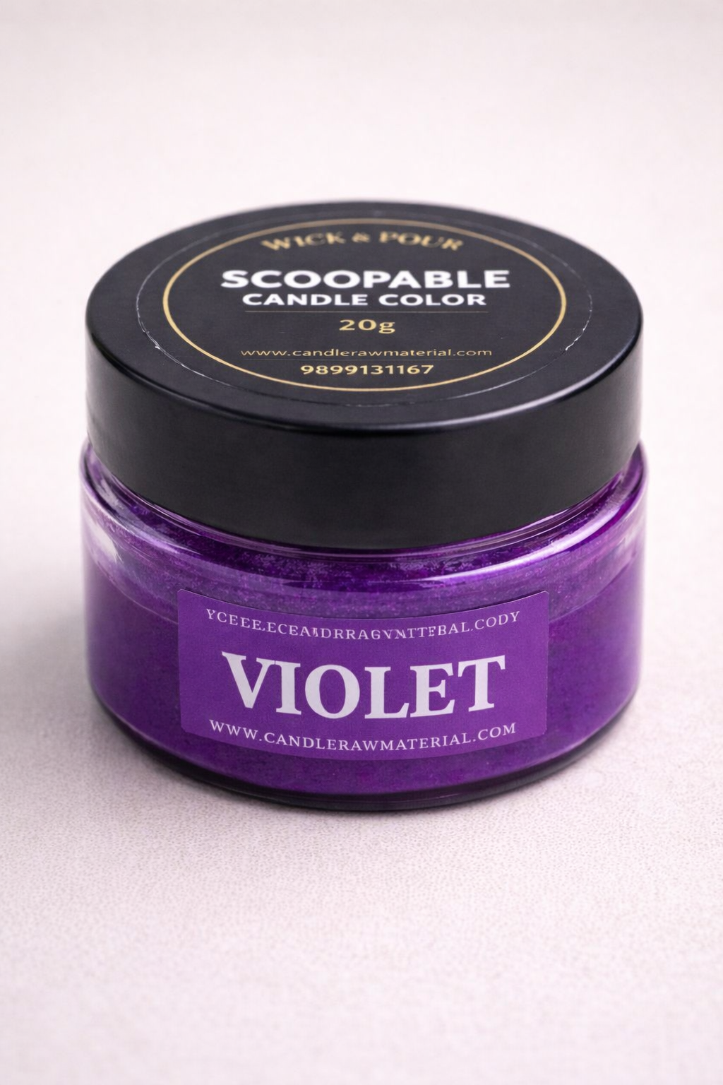 Scoopable Candle Color WP42