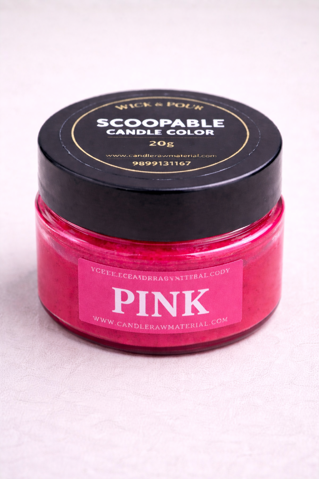 Scoopable Candle Color WP42