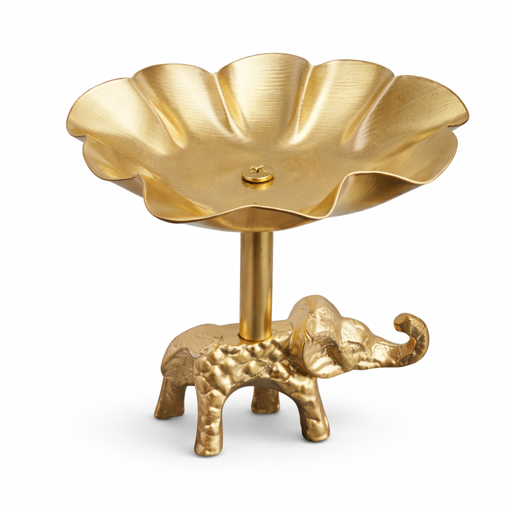 Elephant Metal Urli 4 inch - UD07